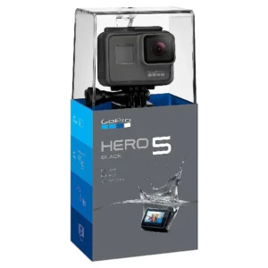 Cámara deportiva GoPro HERO7 Black, Vídeo 4k60, 12MP, HyperSmooth, Wi-Fi, GPS, Bluetooth, Negro