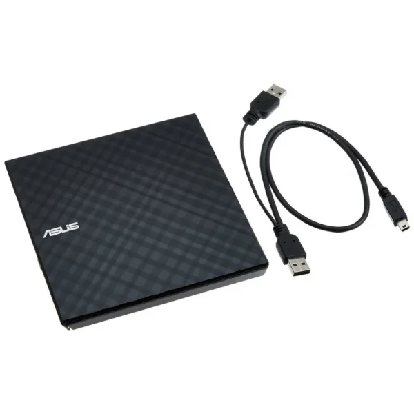 Asus SDRW-08D2S-U Lite Grabadora DVD Slim Externa USB Negra - Imagen 3