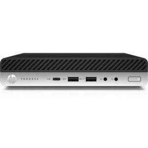 PC Sobremesa HP Prodesk 600 G3 mini, Intel Core i5 7ªgen, 8 GB RAM, 256 GB SSD, Windows 11 PRO, Negro (Envío en 24h)