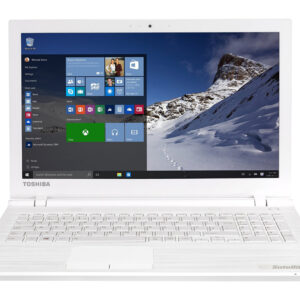 Portátil Toshiba Satellite C55-C-11H, 15.6″ HD, Intel Core i3 4ªgen, 8 GB RAM, 120 GB SSD, 500 GB HDD, Windows 10, Blanco (Envío en 24h)